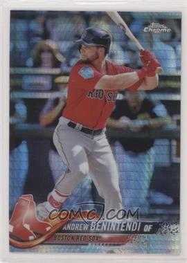 2018 Topps Chrome - [Base] - Prism Refractor #151 - Andrew Benintendi