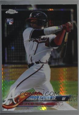 2018 Topps Chrome - [Base] - Prism Refractor #193 - Ronald Acuña Jr.