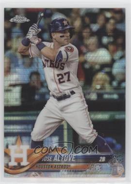 2018 Topps Chrome - [Base] - Prism Refractor #200 - Jose Altuve