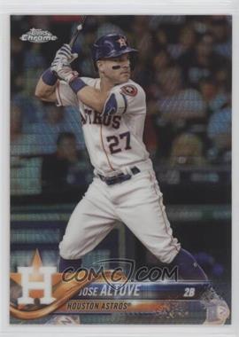 2018 Topps Chrome - [Base] - Prism Refractor #200 - Jose Altuve