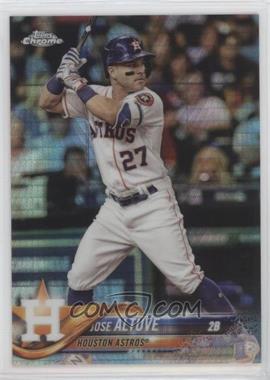 2018 Topps Chrome - [Base] - Prism Refractor #200 - Jose Altuve