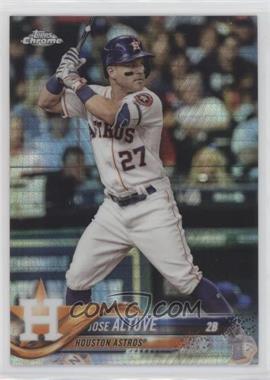 2018 Topps Chrome - [Base] - Prism Refractor #200 - Jose Altuve