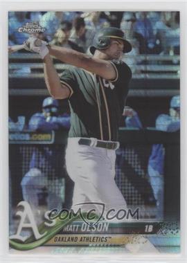 2018 Topps Chrome - [Base] - Prism Refractor #64 - Matt Olson