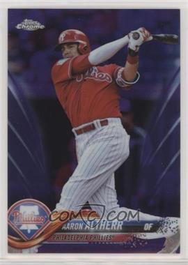 2018 Topps Chrome - [Base] - Purple Refractor #170 - Aaron Altherr /299