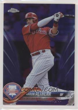 2018 Topps Chrome - [Base] - Purple Refractor #170 - Aaron Altherr /299