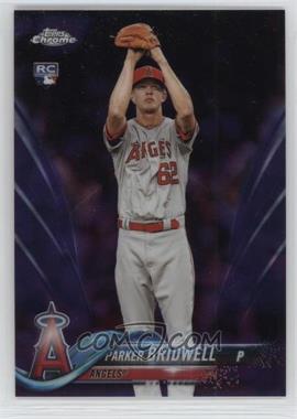 2018 Topps Chrome - [Base] - Purple Refractor #77 - Parker Bridwell /299