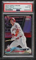 Mike Trout (Batting) [PSA 10 GEM MT]