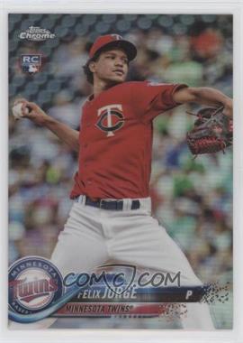 2018 Topps Chrome - [Base] - Refractor #127 - Felix Jorge