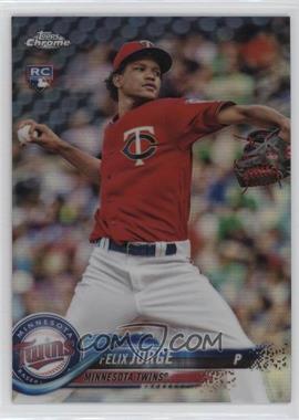 2018 Topps Chrome - [Base] - Refractor #127 - Felix Jorge