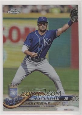 2018 Topps Chrome - [Base] - Refractor #144 - Whit Merrifield