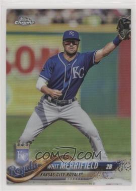 2018 Topps Chrome - [Base] - Refractor #144 - Whit Merrifield