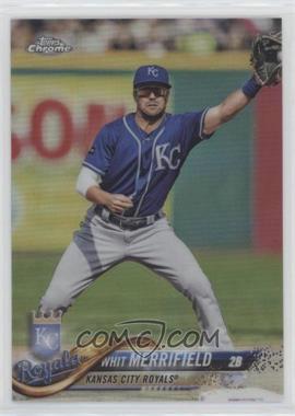 2018 Topps Chrome - [Base] - Refractor #144 - Whit Merrifield