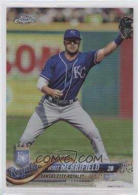 2018 Topps Chrome - [Base] - Refractor #144 - Whit Merrifield