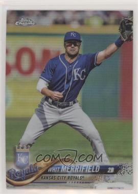 2018 Topps Chrome - [Base] - Refractor #144 - Whit Merrifield