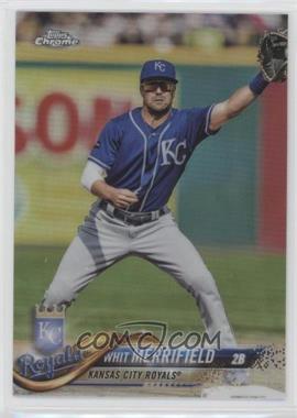 2018 Topps Chrome - [Base] - Refractor #144 - Whit Merrifield