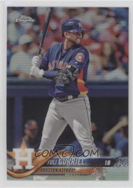 2018 Topps Chrome - [Base] - Refractor #168 - Yuli Gurriel