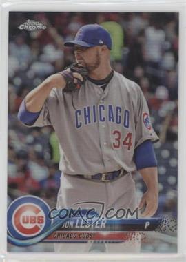 2018 Topps Chrome - [Base] - Refractor #191 - Jon Lester