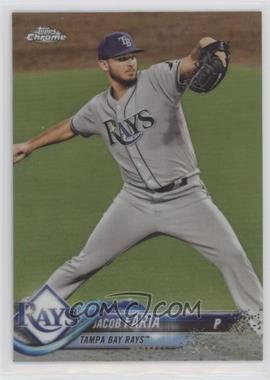 2018 Topps Chrome - [Base] - Refractor #57 - Jacob Faria