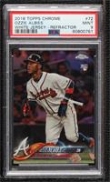 Ozzie Albies (Running) [PSA 9 MINT]