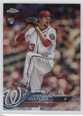 2018 Topps Chrome - [Base] - Refractor #76 - Erick Fedde