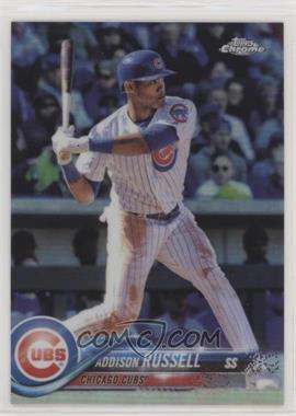 2018 Topps Chrome - [Base] - Refractor #86 - Addison Russell