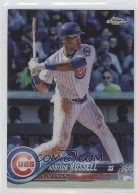 2018 Topps Chrome - [Base] - Refractor #86 - Addison Russell