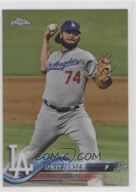 2018 Topps Chrome - [Base] - Refractor #91 - Kenley Jansen