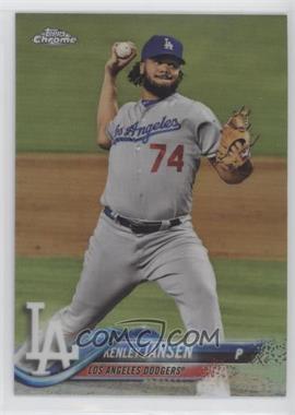 2018 Topps Chrome - [Base] - Refractor #91 - Kenley Jansen