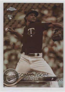 2018 Topps Chrome - [Base] - Sepia Refractor #127 - Felix Jorge