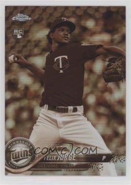 2018 Topps Chrome - [Base] - Sepia Refractor #127 - Felix Jorge