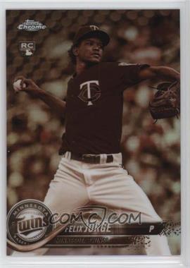 2018 Topps Chrome - [Base] - Sepia Refractor #127 - Felix Jorge