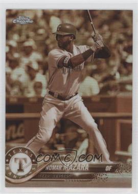 2018 Topps Chrome - [Base] - Sepia Refractor #178 - Nomar Mazara