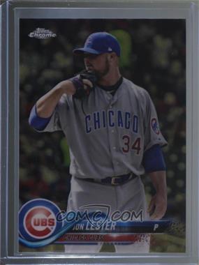 2018 Topps Chrome - [Base] - Superfractor #191 - Jon Lester /1