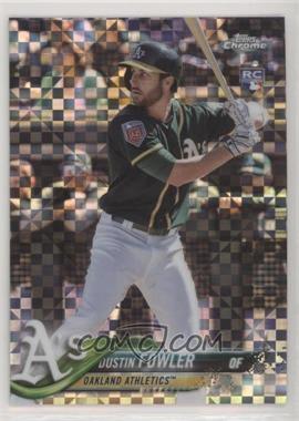 2018 Topps Chrome - [Base] - X-Fractor #157 - Dustin Fowler