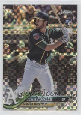 2018 Topps Chrome - [Base] - X-Fractor #157 - Dustin Fowler