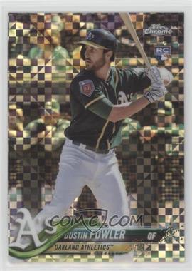 2018 Topps Chrome - [Base] - X-Fractor #157 - Dustin Fowler