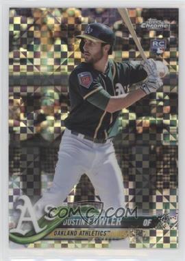 2018 Topps Chrome - [Base] - X-Fractor #157 - Dustin Fowler