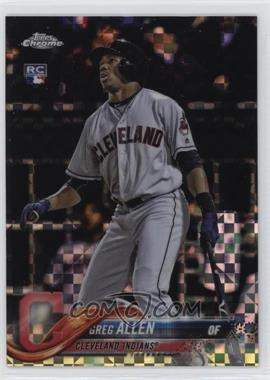 2018 Topps Chrome - [Base] - X-Fractor #84 - Greg Allen