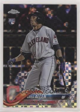 2018 Topps Chrome - [Base] - X-Fractor #84 - Greg Allen