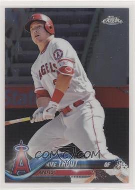 2018 Topps Chrome - [Base] #100 - Mike Trout