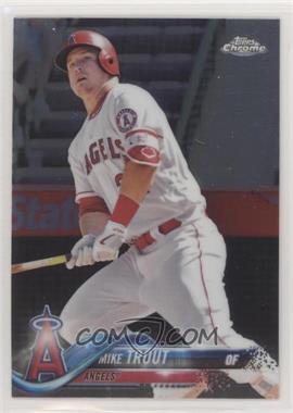 2018 Topps Chrome - [Base] #100 - Mike Trout