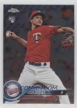 2018 Topps Chrome - [Base] #127 - Felix Jorge