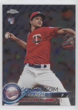 2018 Topps Chrome - [Base] #127 - Felix Jorge