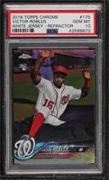 SP Base Refractor - Image Variation - Victor Robles (Sliding Practice) [PSA&nbs…