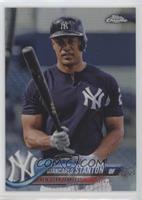 SP Base Refractor - Image Variation - Giancarlo Stanton (Looking at Bat)