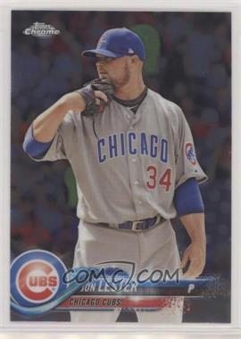 2018 Topps Chrome - [Base] #191 - Jon Lester