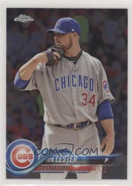 2018 Topps Chrome - [Base] #191 - Jon Lester