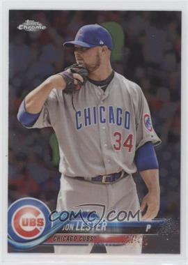 2018 Topps Chrome - [Base] #191 - Jon Lester