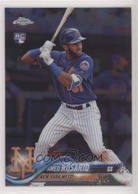 2018 Topps Chrome - [Base] #60.1 - Amed Rosario (Batting)