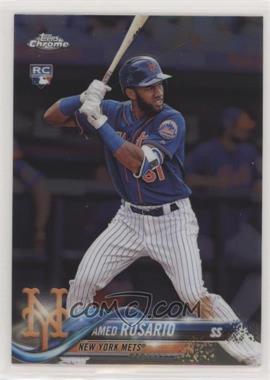 2018 Topps Chrome - [Base] #60.1 - Amed Rosario (Batting)